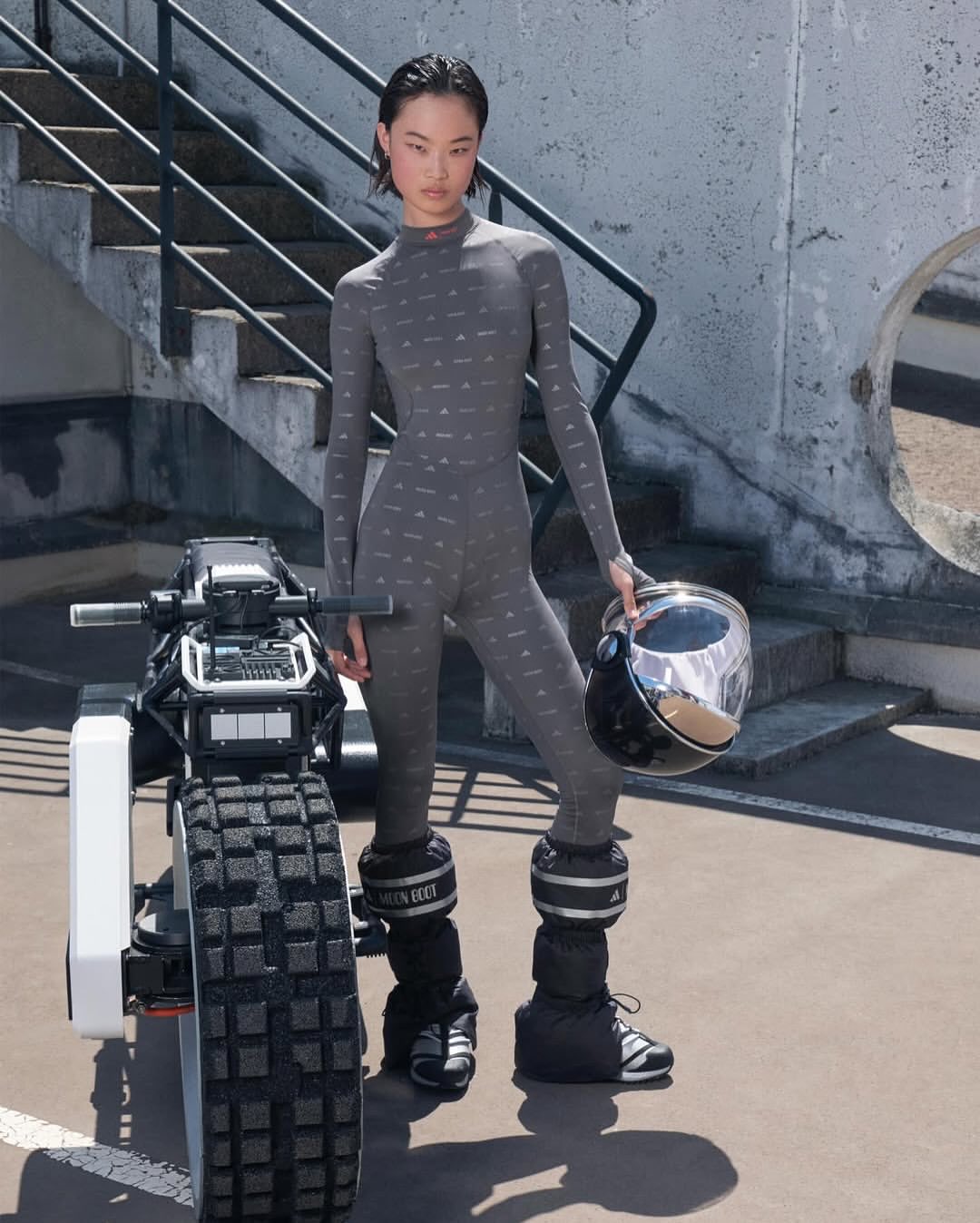 Bleu Mode for Adidas x Moon Boot FW25 Campaign