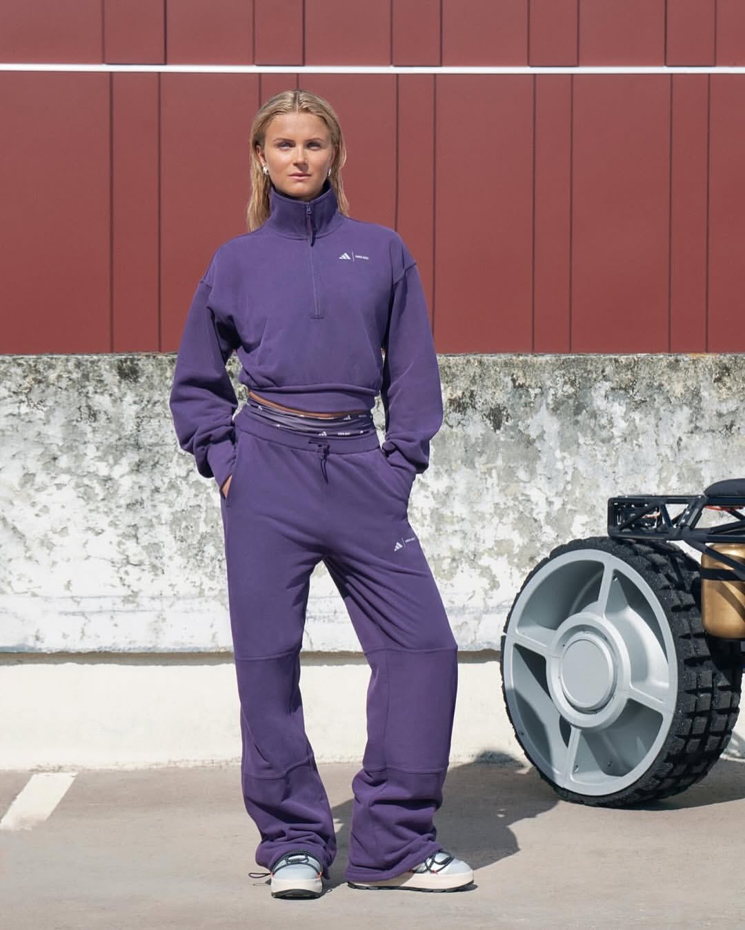 Bleu Mode for Adidas x Moon Boot FW25 Campaign