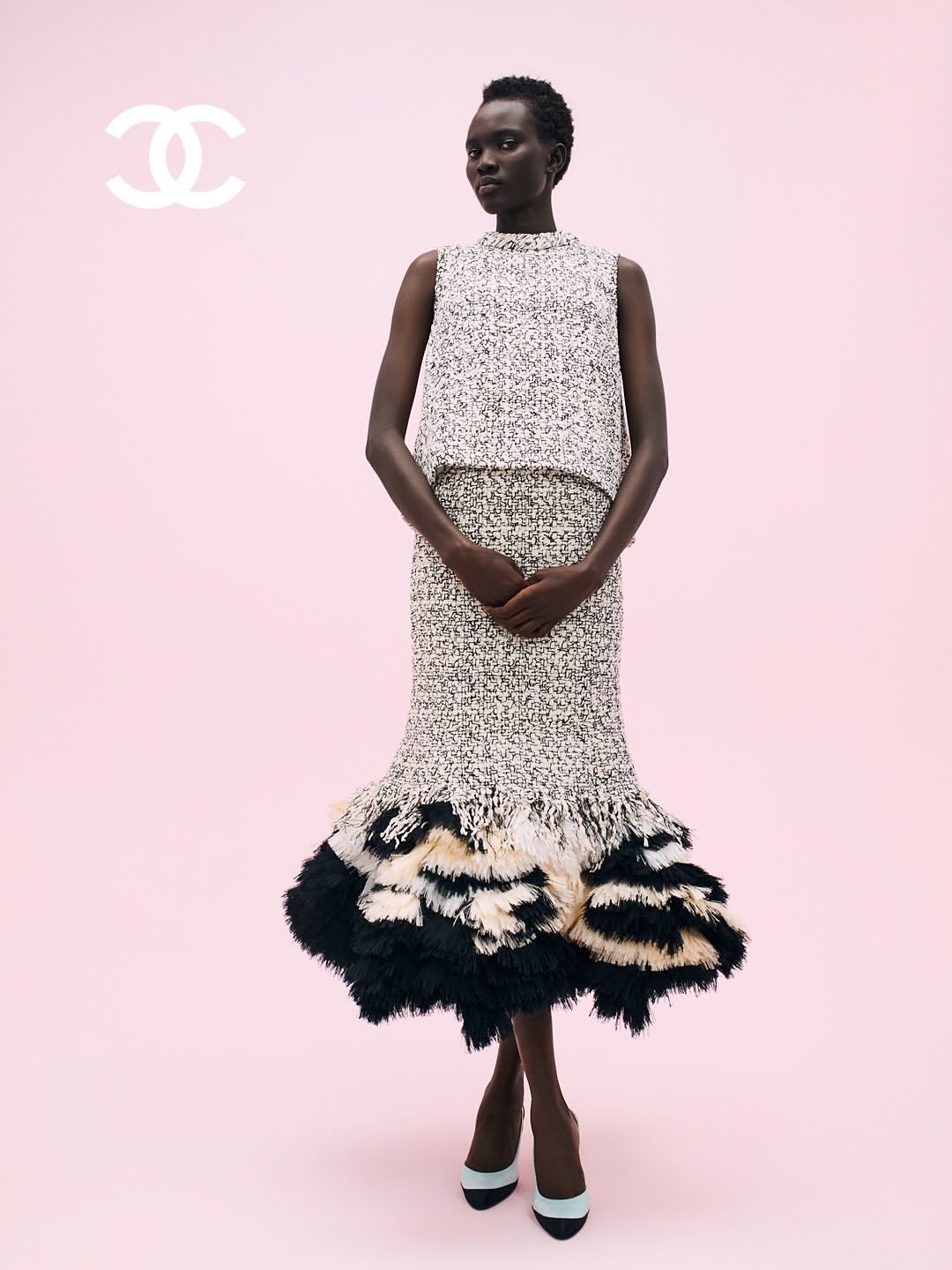 Chanel Spring Summer 2026 Haute Couture

For his debut Haute Couture collection, Matthieu Blazy redefines Chanel by placing the body and craft at the centre. Silk mousseline suits reveal inner details, blending transparency, movement and structure.
The collection evolves into a poetic exploration of nature, where silhouettes evoke birds through embroidery, pleating and layered textiles, created with the ateliers and artisans of le19M.
Balancing heritage codes with imagination, the show frames Haute Couture as a fleeting moment celebrating individuality, freedom and craftsmanship. Through reinterpretations of the iconic suit, the quilted bag, and emblematic touches like embroidery referencing N°5 and classic Chanel motifs, Blazy connects tradition and innovation in a distinctly Chanel way.

Creative Direction @chanelofficial @matthieu_blazy
Make Up @lucia_pieroni
Hair @duffy_duff
Photographer @louisethornfeldt @mariathornfeldt
Post House @sheriff.projects 
#sheriffprojects