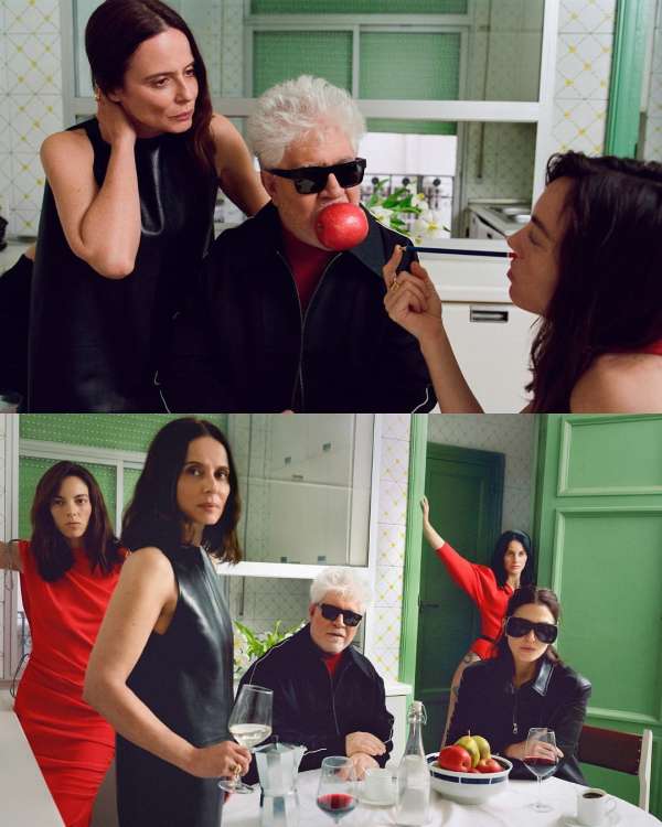 Pedro Almodóvar for Vogue Spain shot by Seb...