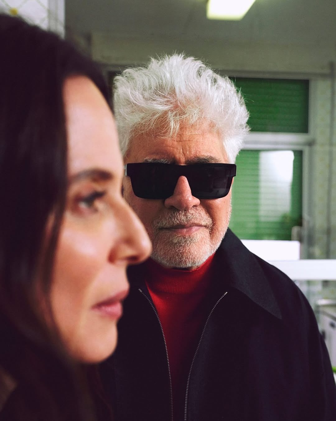 Pedro Almodóvar for Vogue Spain shot by Sebastián Faena
For the new issue of Vogue Spain, the ever-iconic Pedro Almodóvar appears on the cover for the first time, joined by the actresses of his latest film Amarga Navidad: Barbara Lennie, Aitana Sánchez-Gijón, Vicky Luengo and Milena Smit.
Titled El ensayo, the portfolio explores the boundaries of autofiction and the intimate bond between the director and his performers. Through personal reflections, on-set complicity and insights into the creative process, each reveals a different facet of Almodóvar’s artistic universe. True to his independent spirit, the filmmaker embraces a project driven not by market expectations but by artistic necessity. Brought to life by an exceptional cast, this issue of Vogue Spain stands as a defining moment where cinema, fashion and self-narrative converge.
Creative Direction @voguespain @raulmartinez1024
Talent #PedroAlmodovar @barbaralennie @aitanasanchezgijon @vickyluengo @milenasmitm
Photographer @sebastianfaena
Styling @aliciapadron_
Make Up @mayumioda25
Hair @pierresaintsever
Set Design @mariaona11
Post House @sheriff.projects
#sheriffprojects