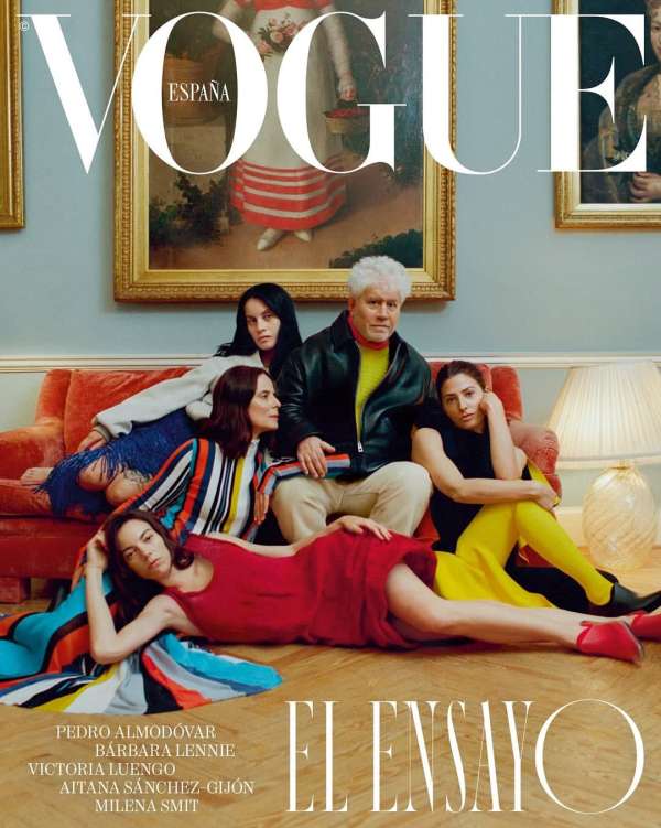 Pedro Almodóvar for Vogue Spain shot by Seb...