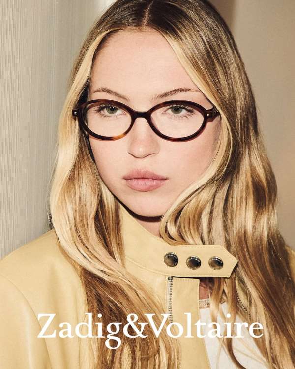 Lila Moss shot by Francesc Planes for Zadig...
