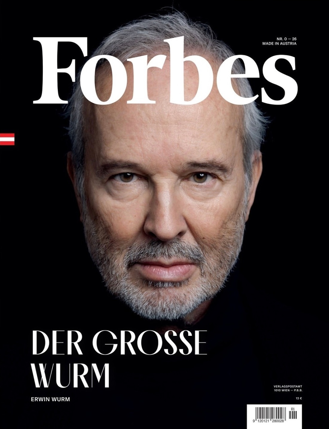Peter Rigaud X Erwin Wurm for Forbes Austria Feb. 26