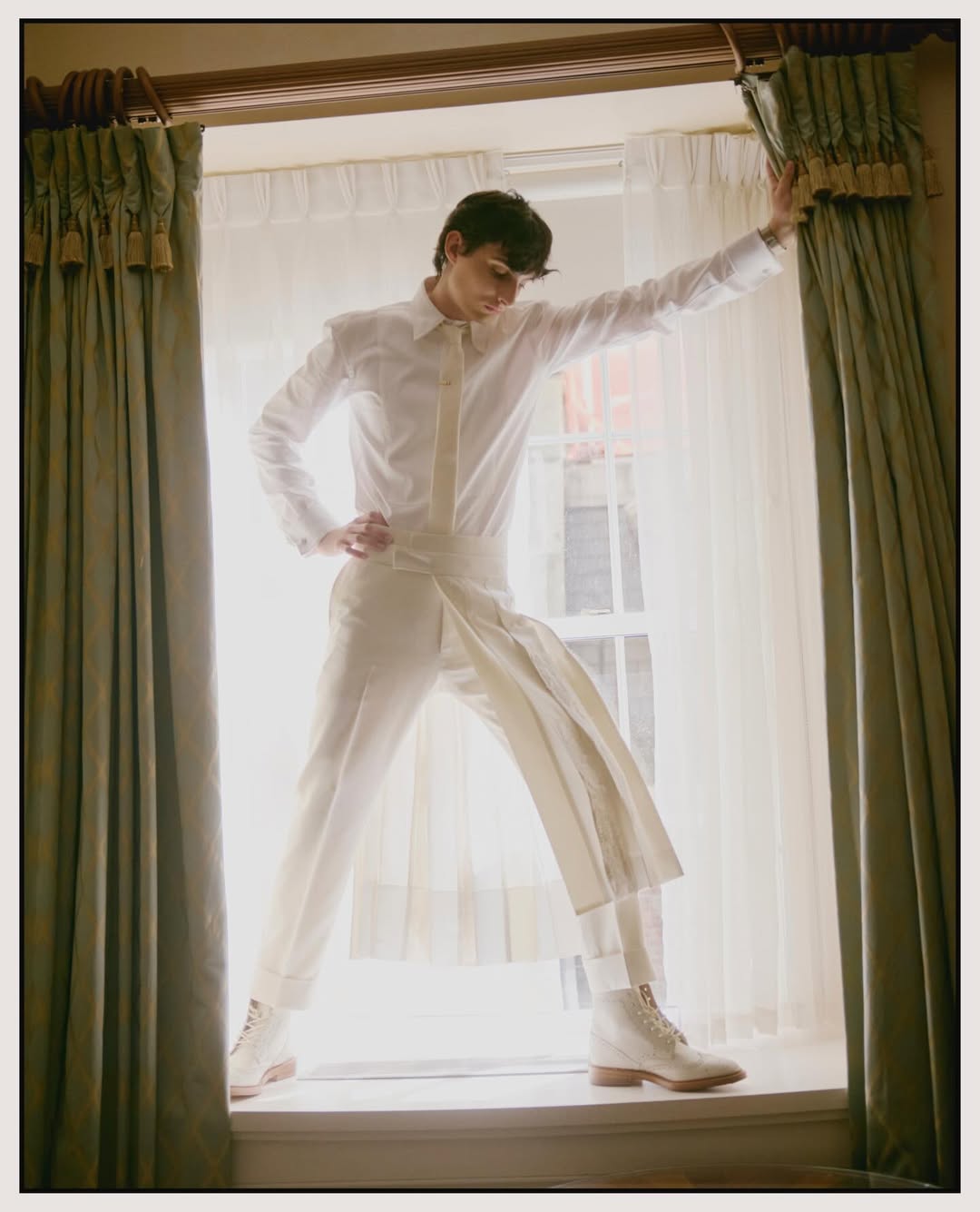 Matthew Priestley X Finn Wolfhard for British GQ May. 26