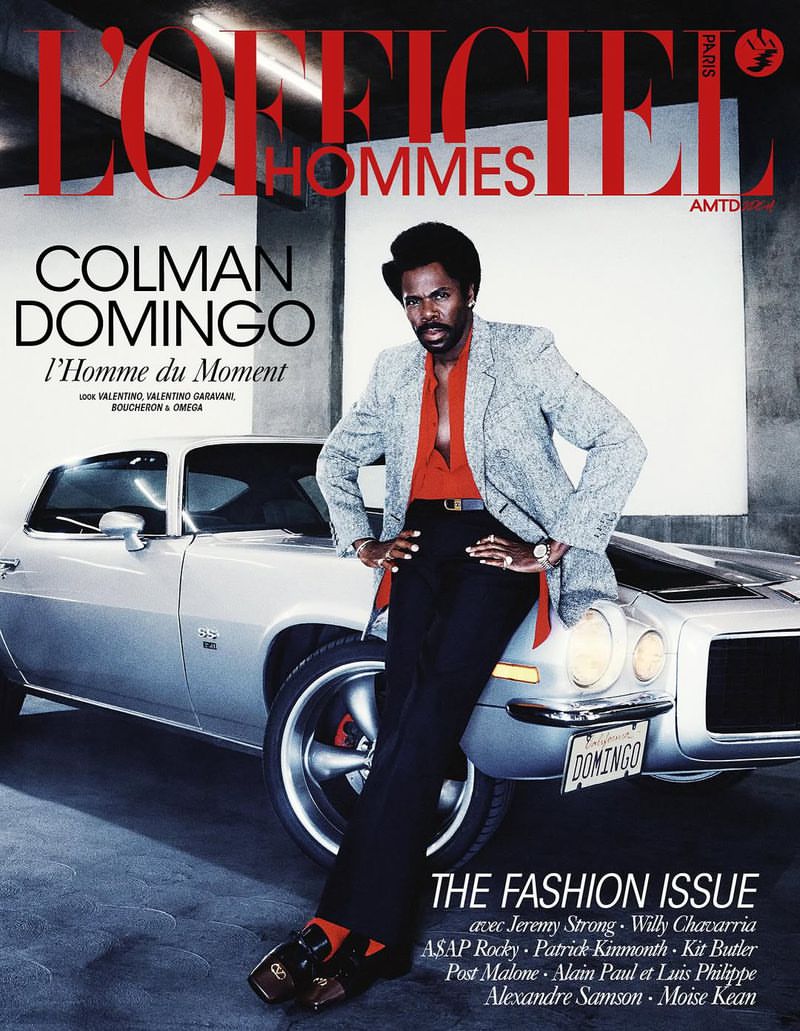 Diego Bendezu X Colman Domingo for L’OFFICIEL HOMMES Sep. 25
