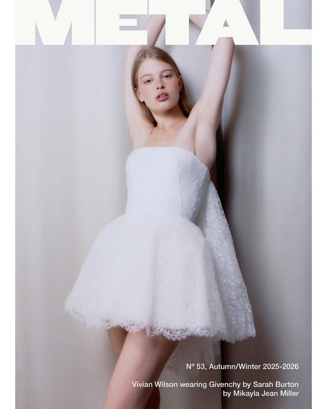 Mikayla Jean Miller X Vivian Jenna Wilson for Metal Magazine Dec. 25