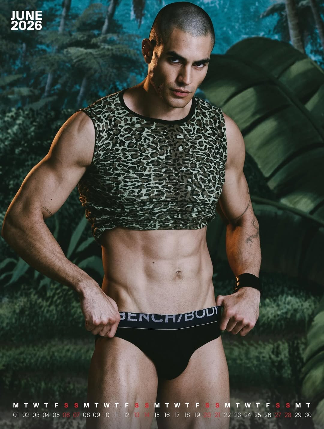 @vman x @BENCHBODYPH 2026 Calendar photographed by...