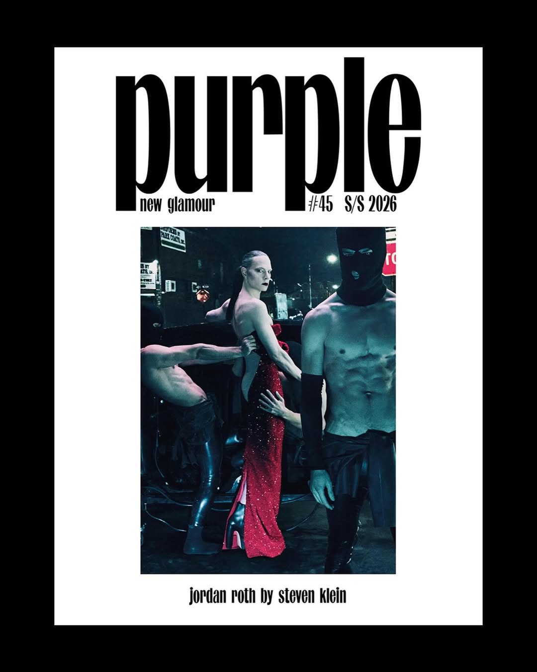 @jordan_roth  for the cover of @purplefashionmagaz...