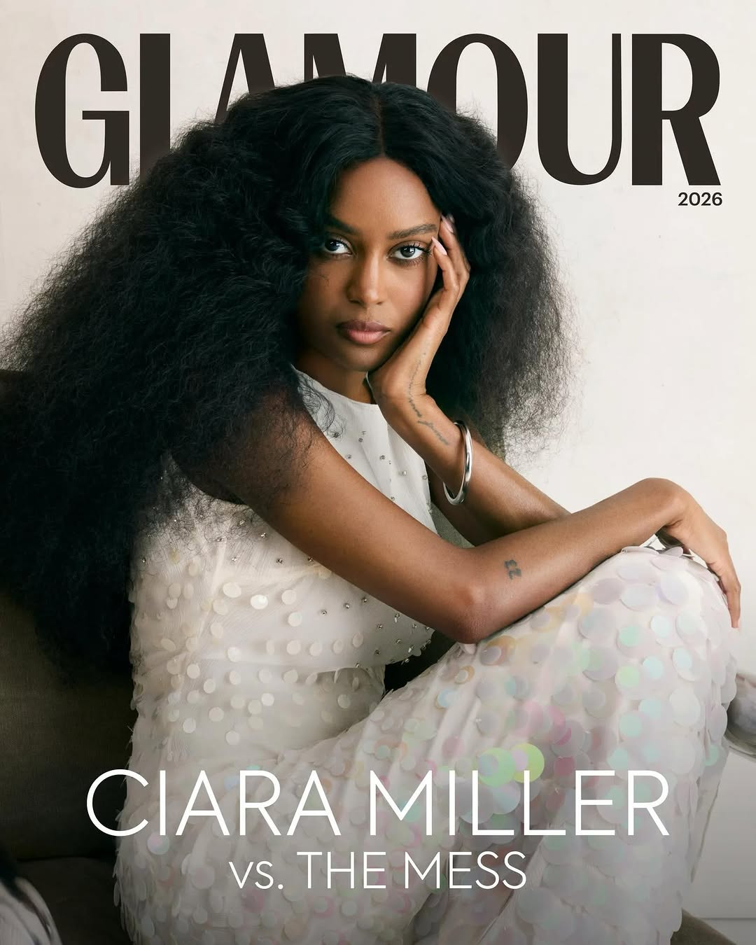 @ciaramiller_ for the cover of @glamourmag photogr...
