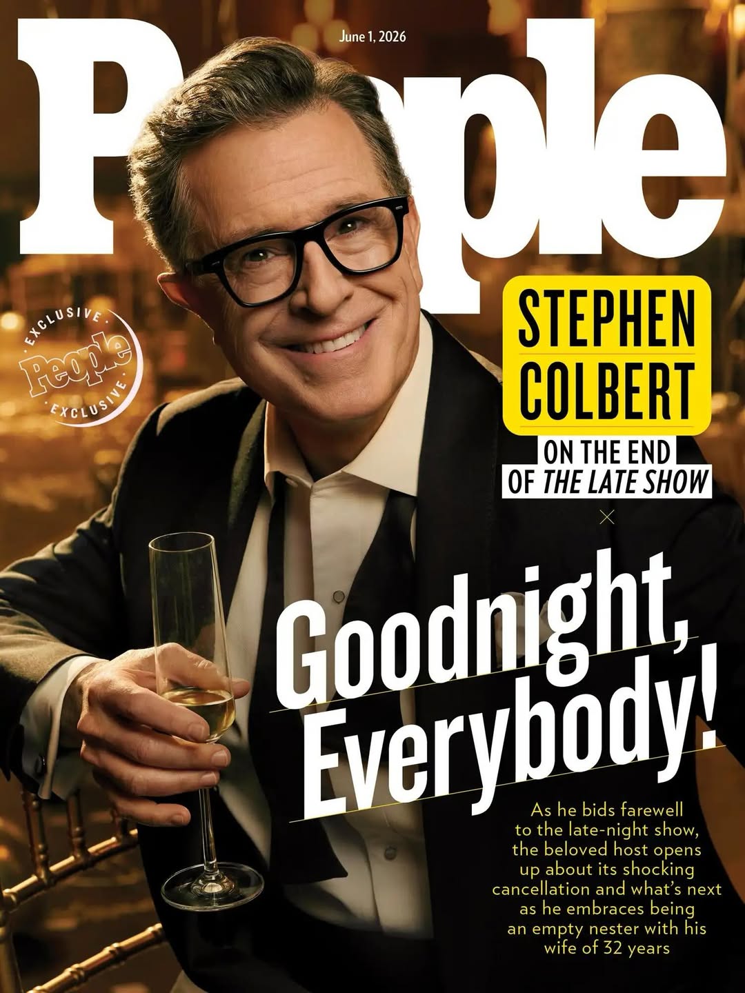 @colbert & @colbertlateshow for the cover of @peop...