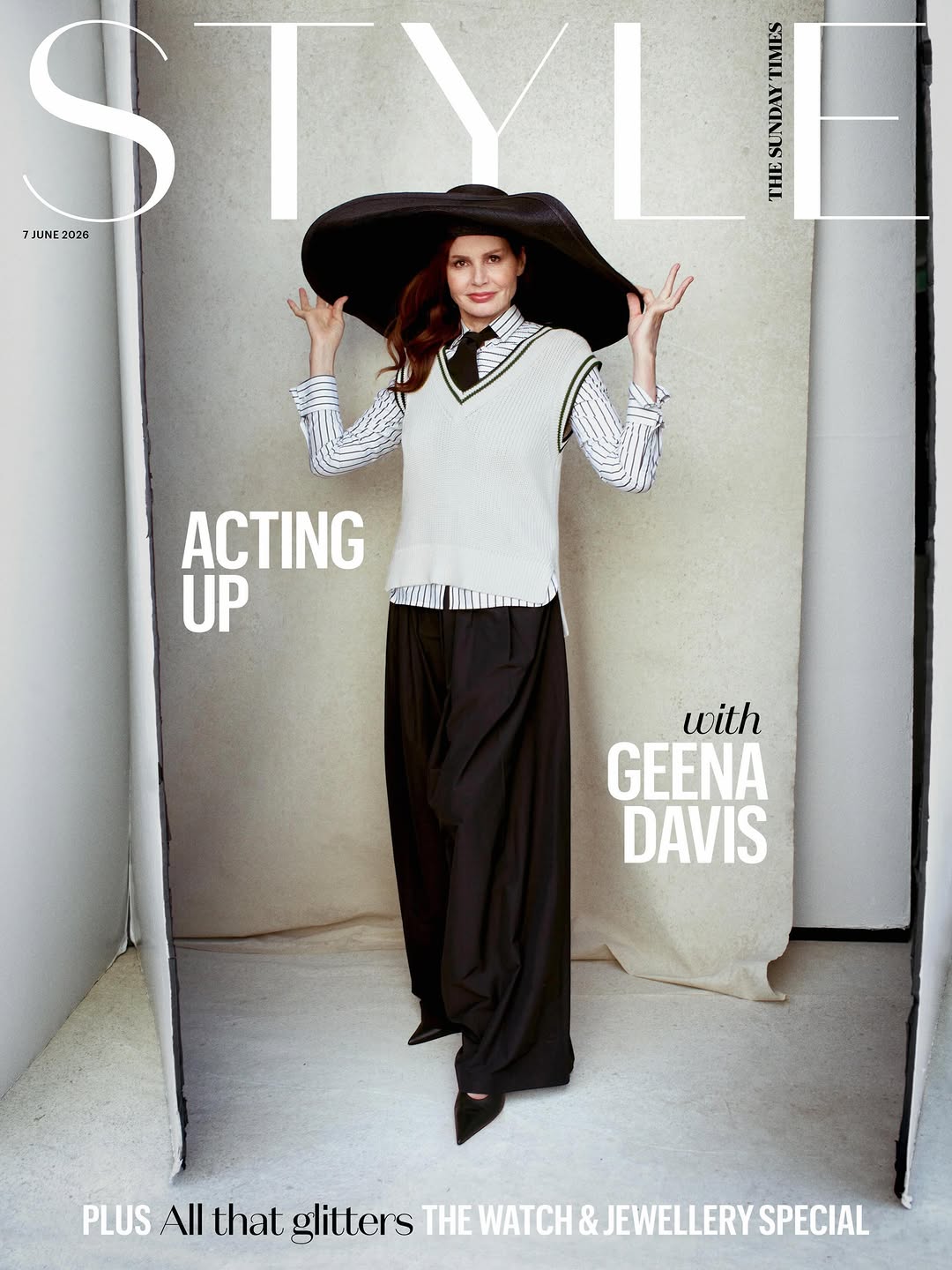 @geenadavis for the cover of @theststyle photograp...