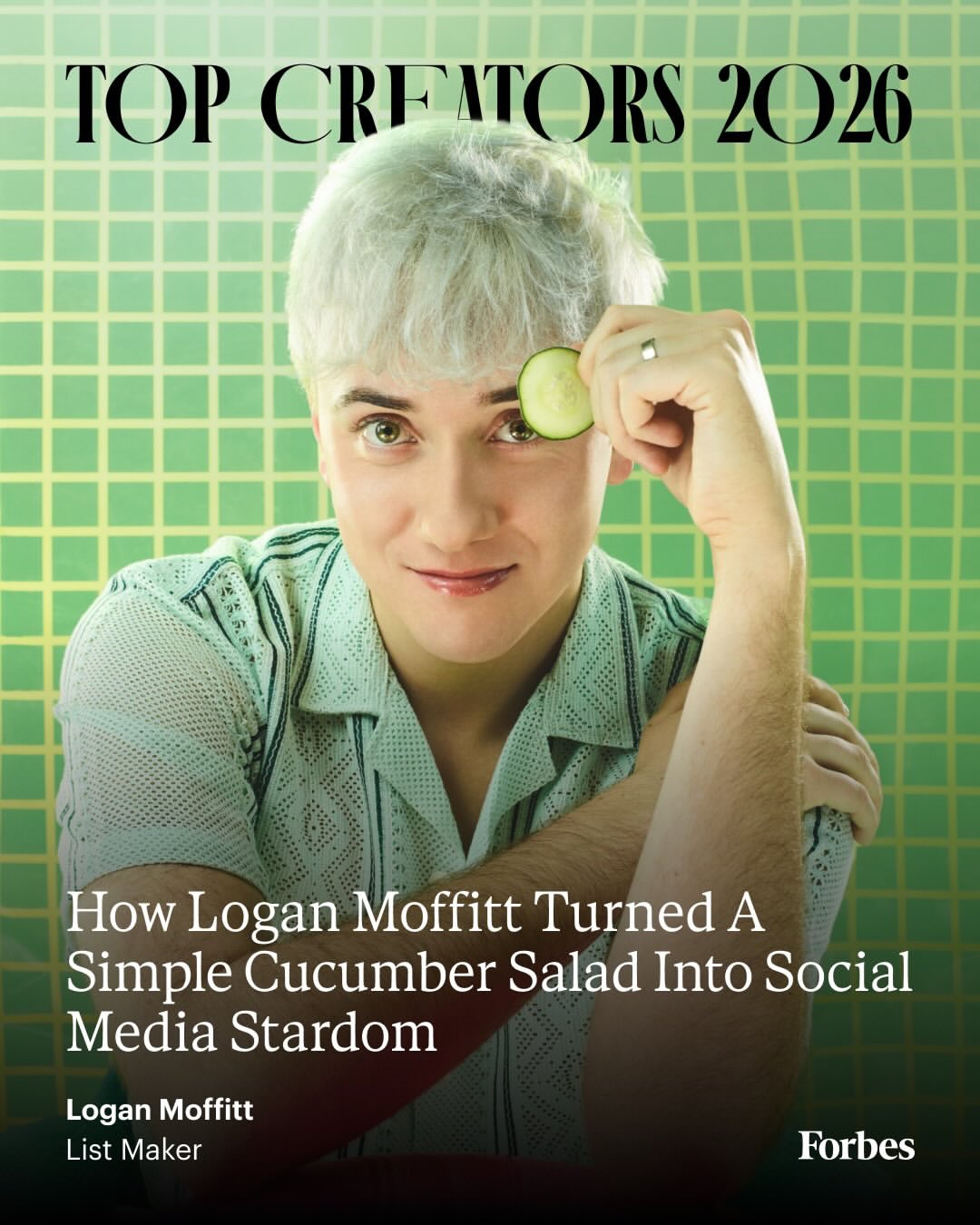 @forbes ‘Top Creators 2026’ photographed by @s...