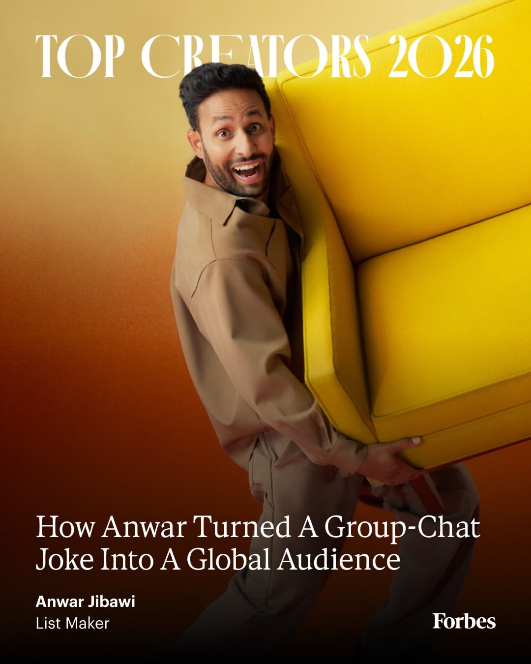 @forbes ‘Top Creators 2026’ photographed by @s...