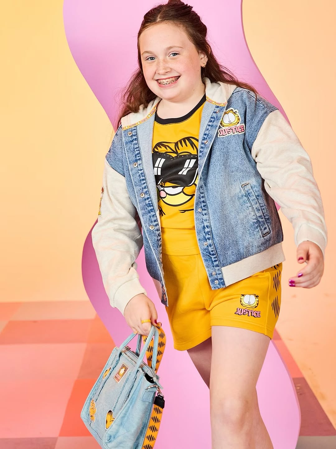 @justice x @garfield collab photographed by @hello...