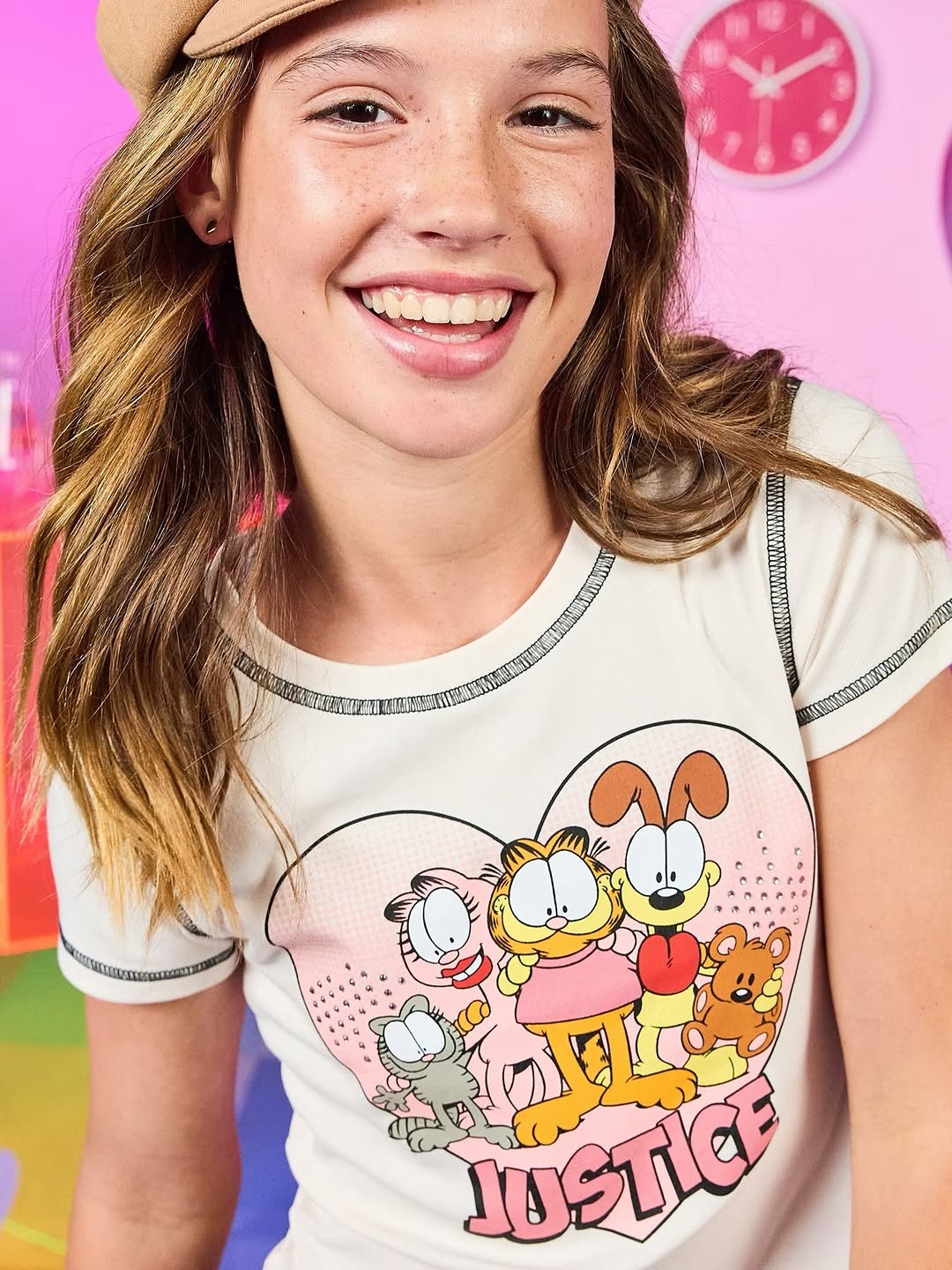 @justice x @garfield collab photographed by @hello...