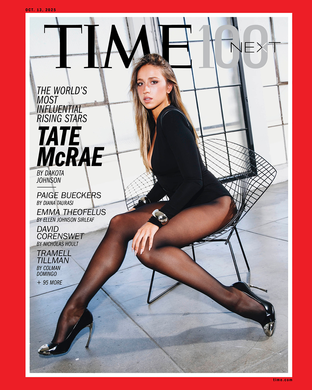 Tyrell Hampton X Tate McRae for Time Oct. 25