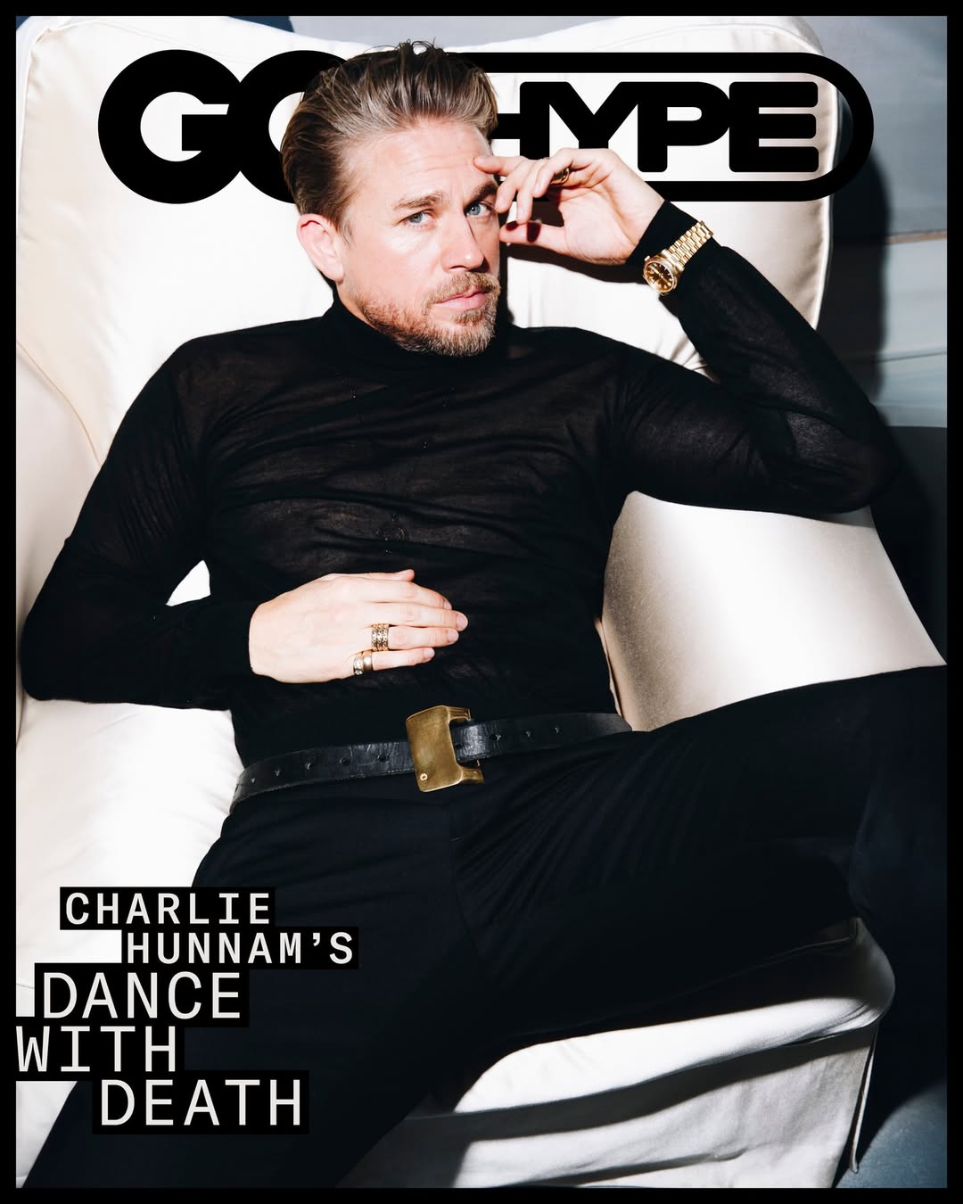 Tyrell Hampton X Charlie Hunnam for GQ Hype Oct. 25
