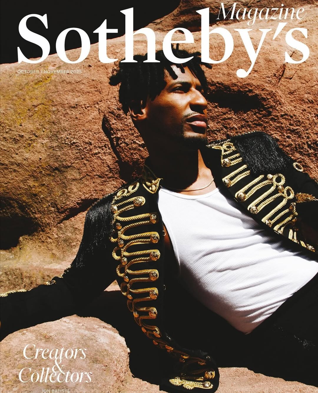 Tyrell Hampton X Jon Batiste for Sotheby’s Oct. 25