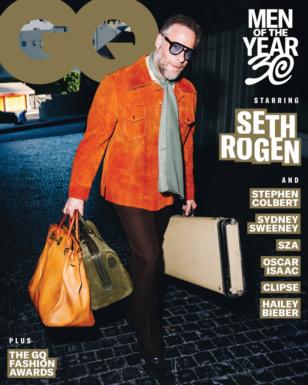 Tyrell Hampton X Seth Rogen for GQ Nov. 25