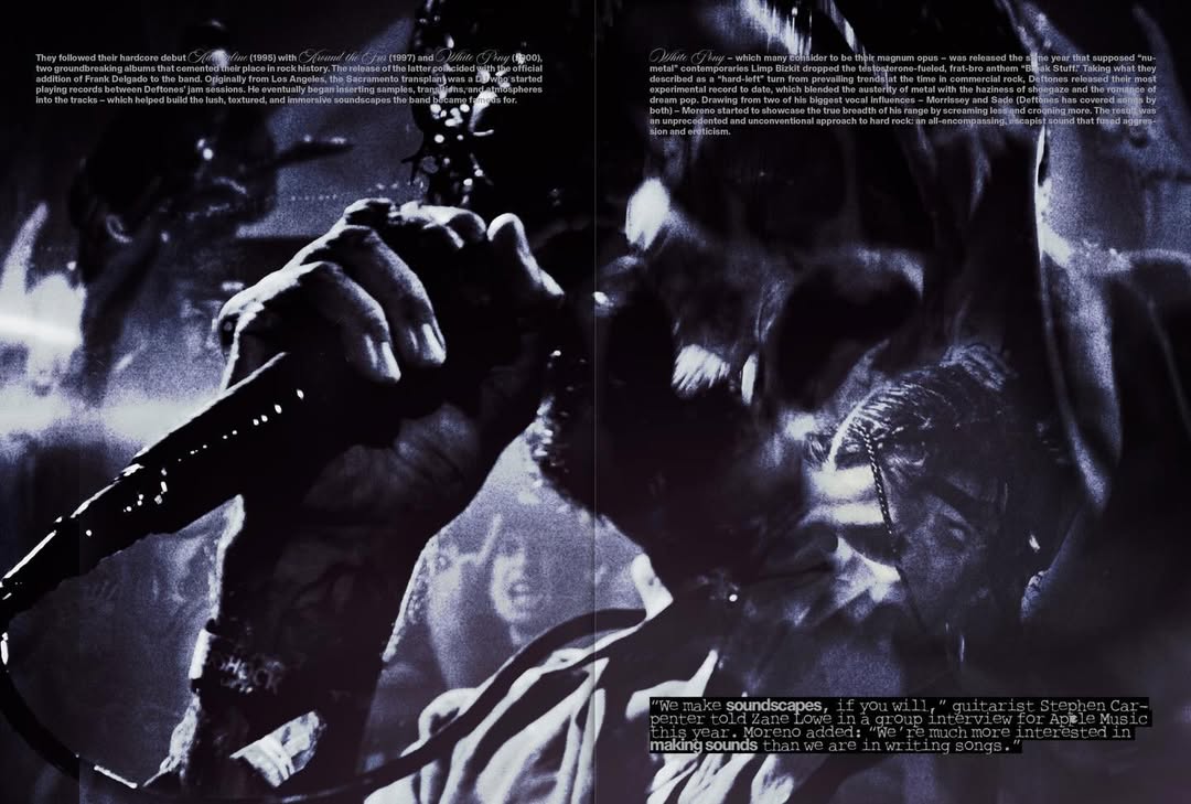 Jack Bridgland X Deftones for 032c Dec. 25