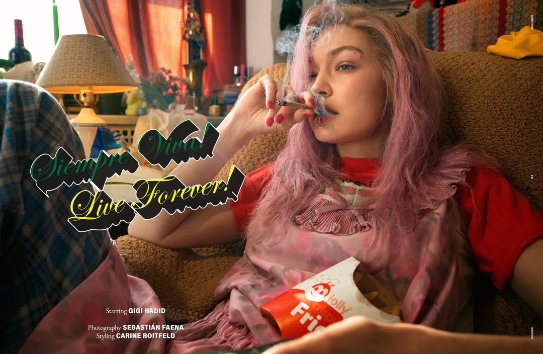 Sebastian Faena X Gigi Hadid for Love Magazine Mar. 26