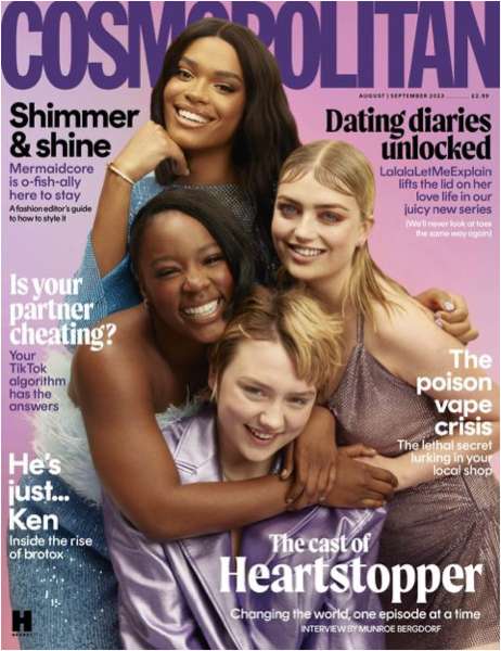 Cosmopolitan UK |  Aug. 23