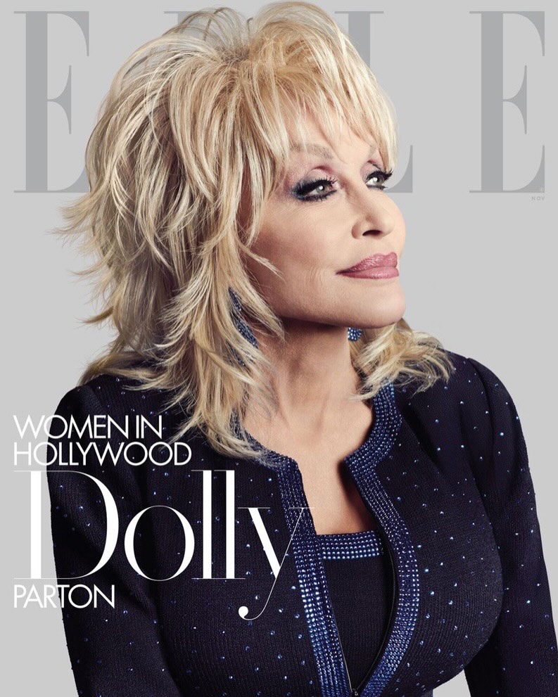 Jason Bell X Dolly Parton for Elle USA Aug. 26
