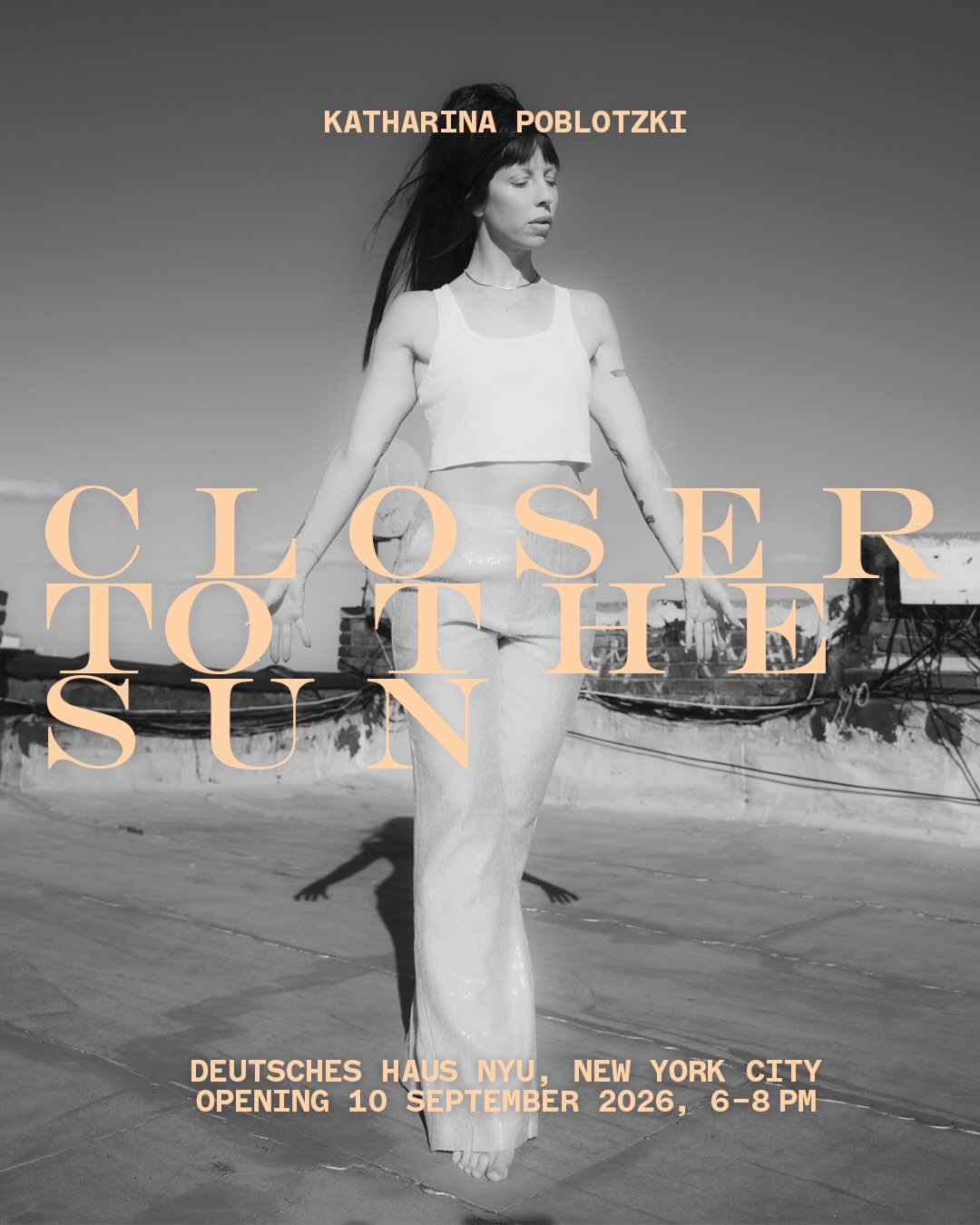 Katharina Poblotzki X Deutsches Haus at NYU Sep. 26