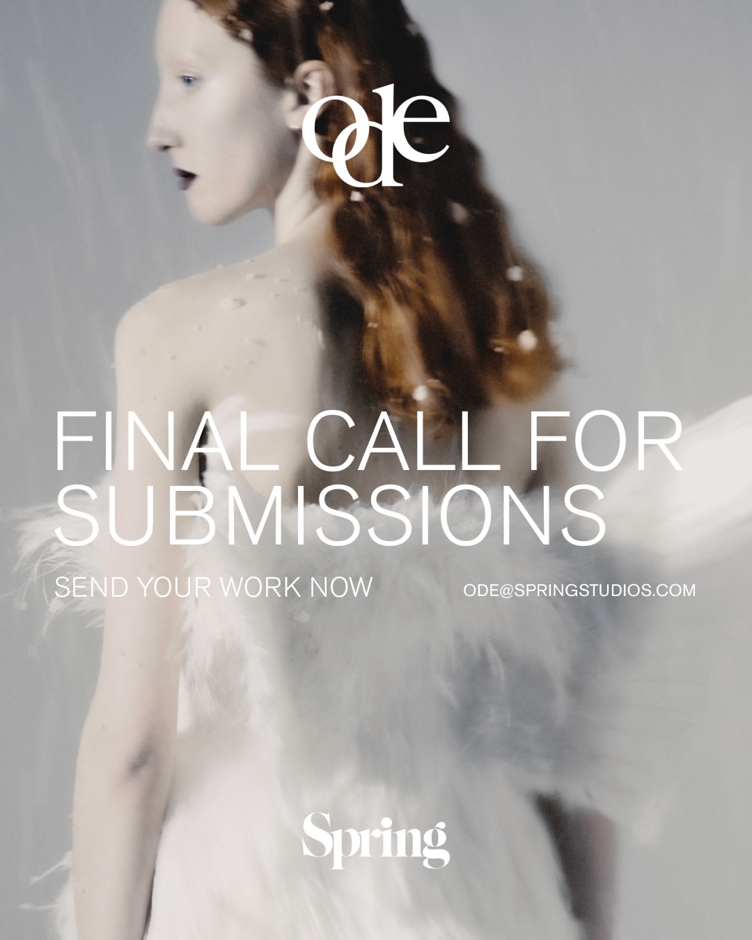 Final Call for Spring's ODE Issue 3!