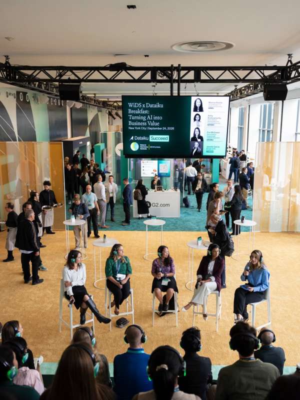 Inside @dataiku Succeed conference event at...