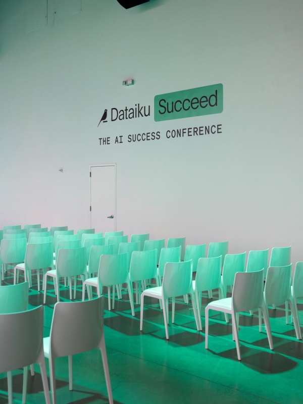 Inside @dataiku Succeed conference event at...