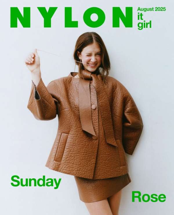 @nylonmag’s August It Girl, @sundayrose sho...