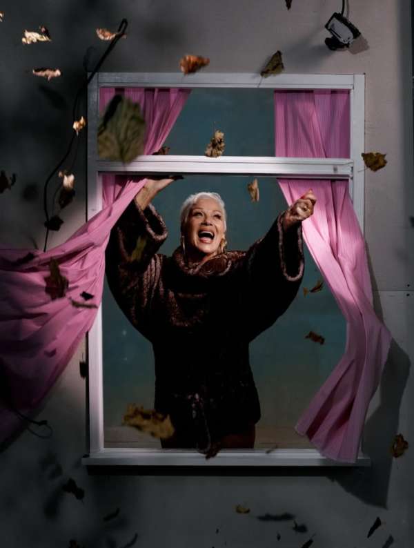 @denise_welch shot by Charlotte Rutherford ...