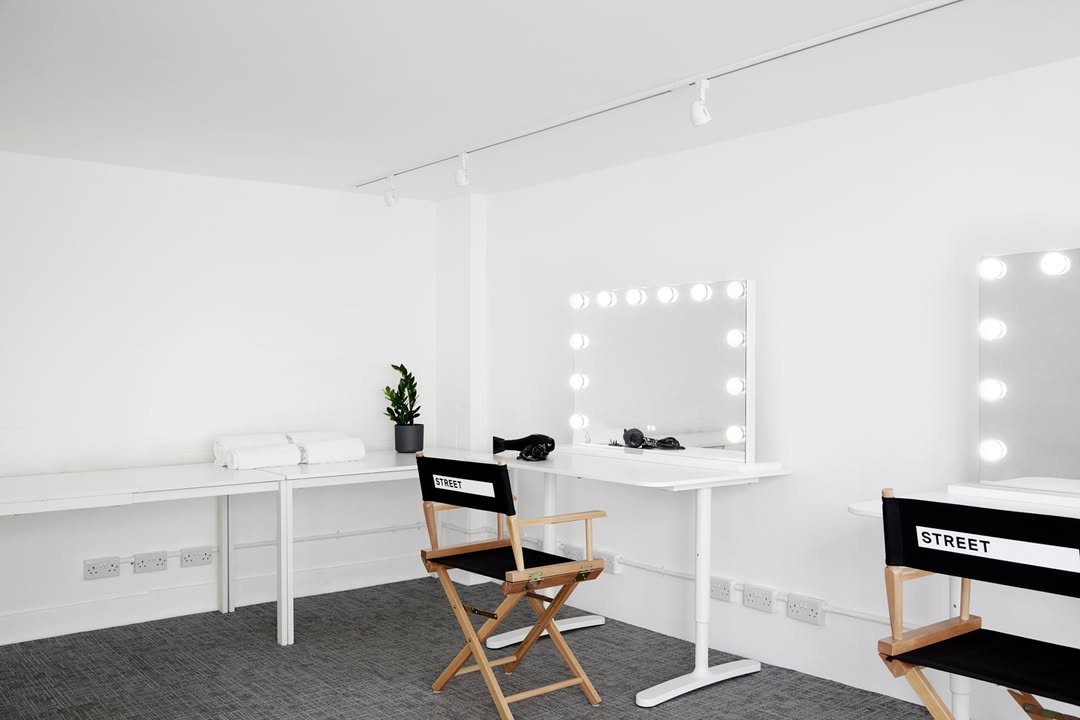 Take a look around - Studio 4 & 4A - Our largest combination space at 2,234 ft2. The space is ideal for larger shoots offering privacy away from where the shots are being taken. The main shoot space offers a large infinity cove with a substantial ceiling height, north-facing windows, client seating and curtained styling area. Through the double doors, there is a private bathroom, kitchen, self-contained changing room along with a separate makeup room with two hair and makeup stations. On the upper level, there is a large comfortable breakout space with seating and a large dining table with south-facing windows
Link in bio
For booking enquires please contact production@streetstudios.co.uk
#shootatstreet