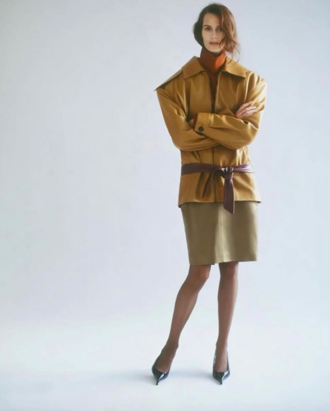 @jeannecadieu shot by Diego Vourakis in Studio 2