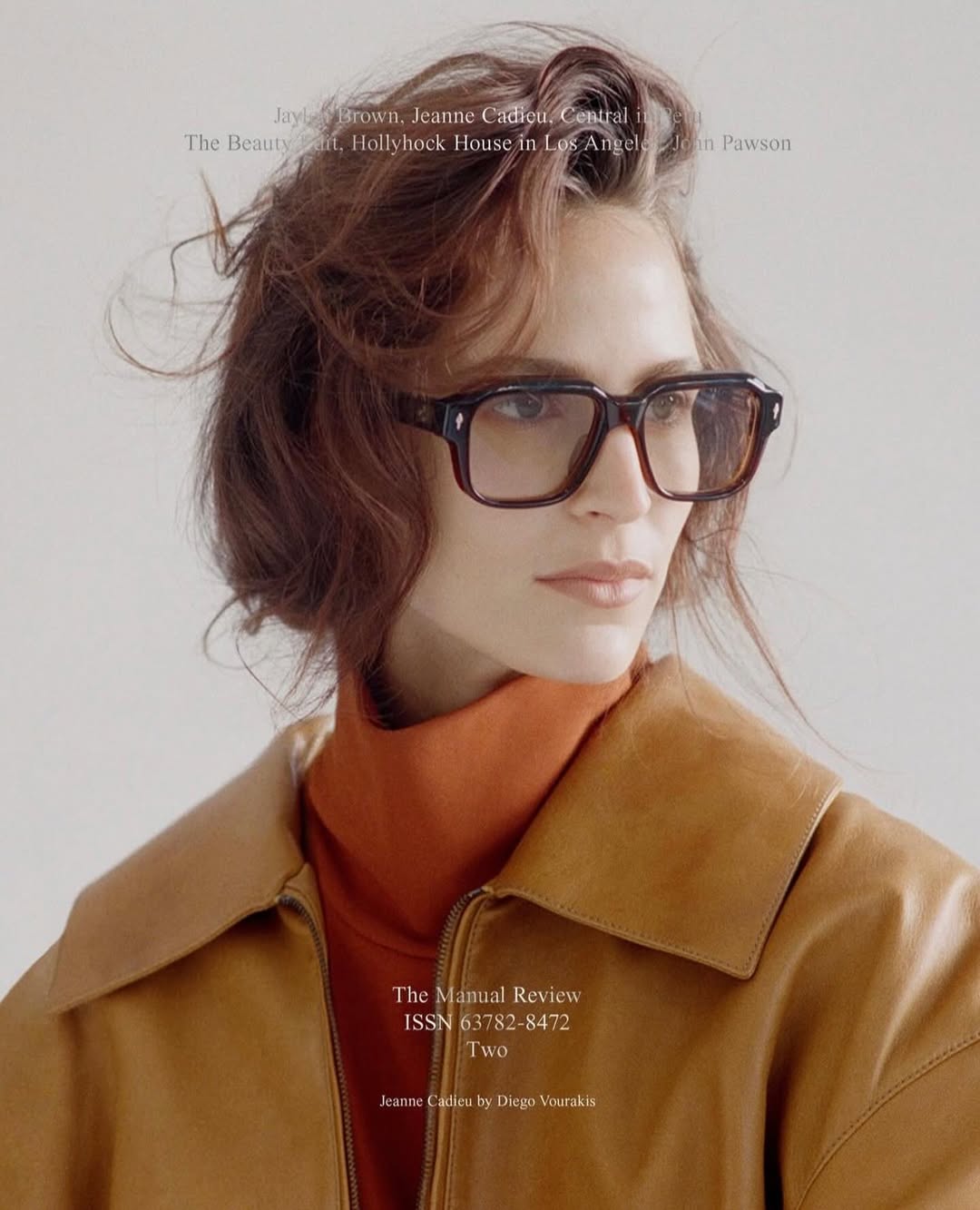 @jeannecadieu shot by Diego Vourakis in Studio 2