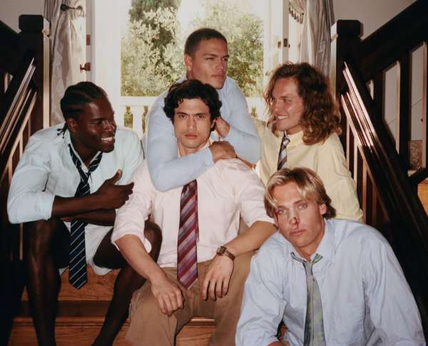 Charles Melton photographed by Luke Gilford...