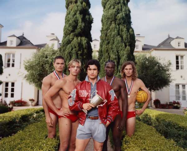 Charles Melton photographed by Luke Gilford...