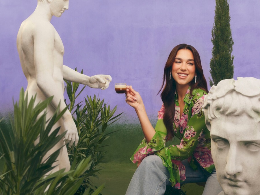Nespresso Vertuo World Campaign feat. @dualipa

Photographed by Micaiah Carter 
Retouching by us 

Credits: 
Photographer @micaiahcarter
1st AD @david_camarou
Stylist @lorenzoposocco
Hair peterluxhair
Makeup @katiejanehughes
Set Design @annasbiera

Agency Production @wpp
Production @tannservices

Studio RM Credits: 
Producer: @ellajcousins_  Anna Julia Maciel
Retouching Artist: @frausties 
@danneaves_retoucher, Adam Cook, Mathilde Desmaison,  Anaxagoras Liasides