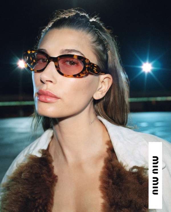 @haileybieber and @jujujuxiaowen for Miu Mi...