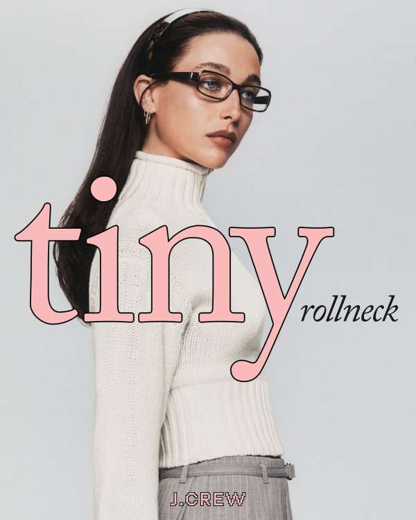 J Crew, Tiny Rollneck 
