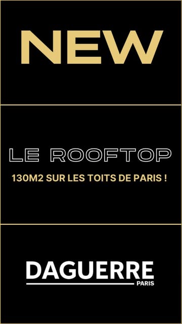 Notre rooftop, c'est :

