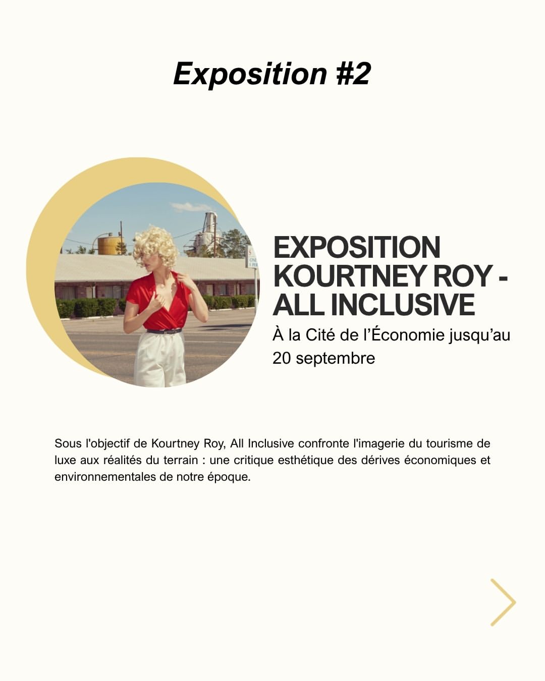 Voici notre séléction d’expo du moment à ne pas manquer !

Nan Goldin. This Will Not End Well - Au grand palais jusqu’au 21 juin
Exposition Kourtney Roy - All Inclusive - À La cité de l’économie jusqu’au 20 septembre
« American Images » de Dana Lixenberg - À la MEP jusqu’au 24 mai
Martin Parr. Global warning - Au Jeu de Paume jusqu’au 24 mai
hommage à Sebastião Salgado - À l’Hotel de Ville jusqu’au 30 mai

Et vous, quelle exposition a retenu votre attention cette saison ?

#studiodaguerre #parisphotographer #studiophoto #studiophotoparis