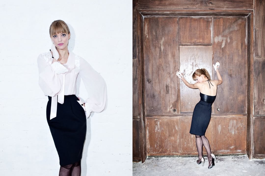 David Fischer X Heike Makatsch for Zoo Magazine Oct. 25