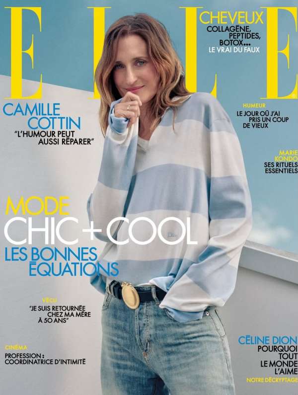 ELLE x Cédric Bihr x Camille Cottin • Studi...