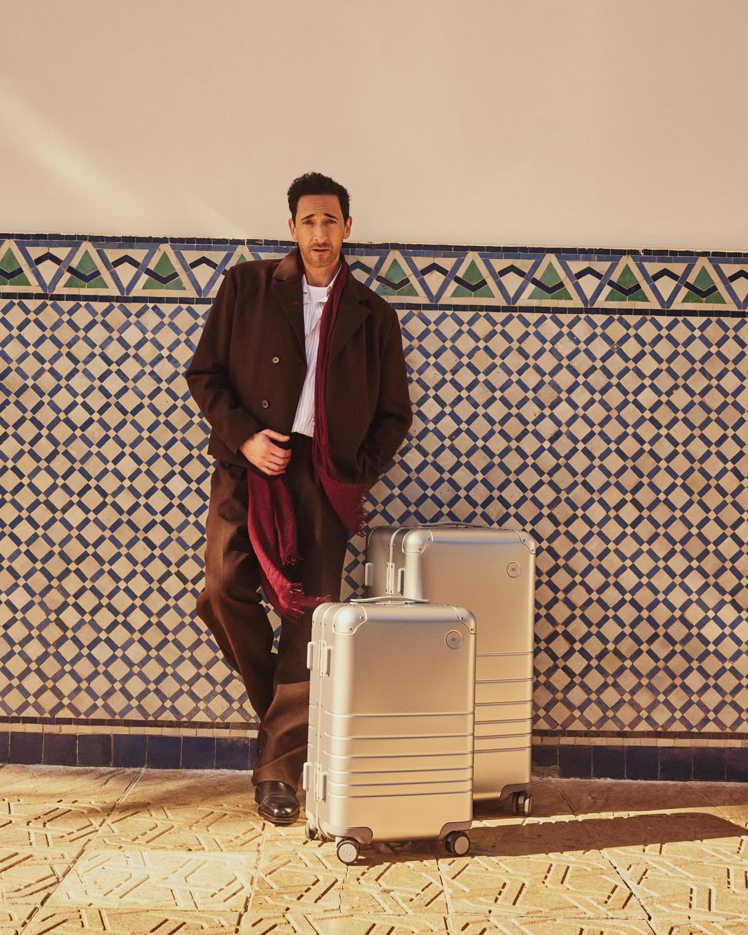 Anthony Blasko X Adrien Brody for Monos Dec. 25