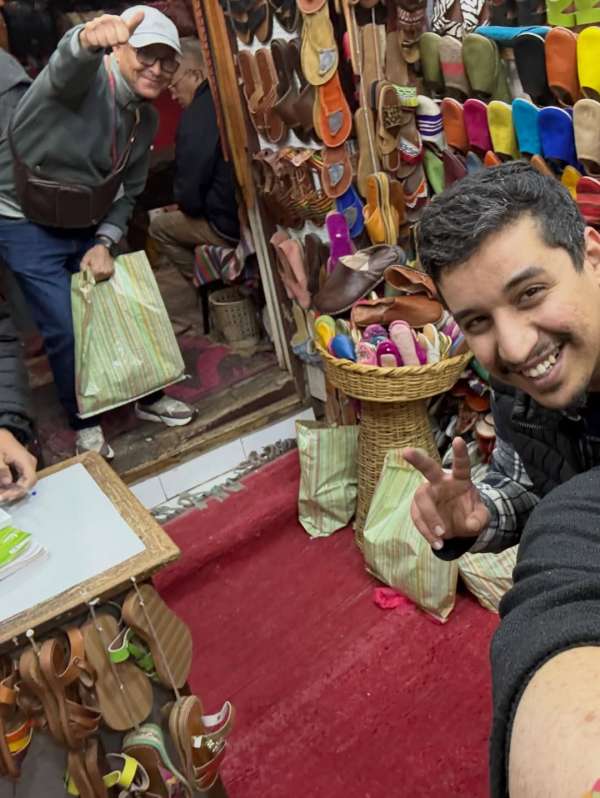 Amazing tour in the Medina today with @marr...