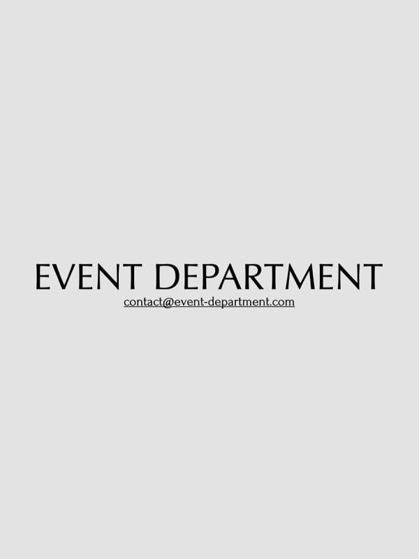 T.CREW ANNOUNCES THE LAUNCH OF EVENT DEPART...