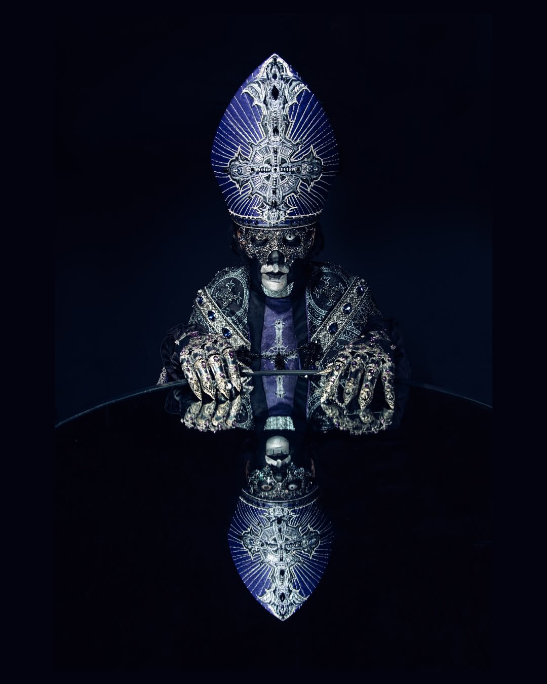 Jennifer McCord X The Band Ghost for Rolling Stone UK Aug. 25